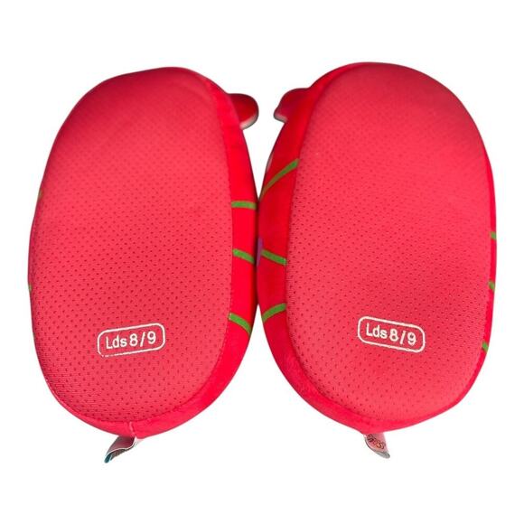 Squishmallows Fifi The Fox Holiday Christmas Women’s Slippers Size-8/9 - Picture 4 of 4